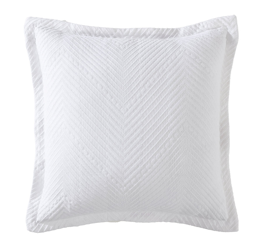 Viva 45x45cm Filled Cushion White