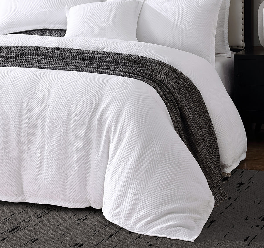 Viva 45x45cm Filled Cushion White