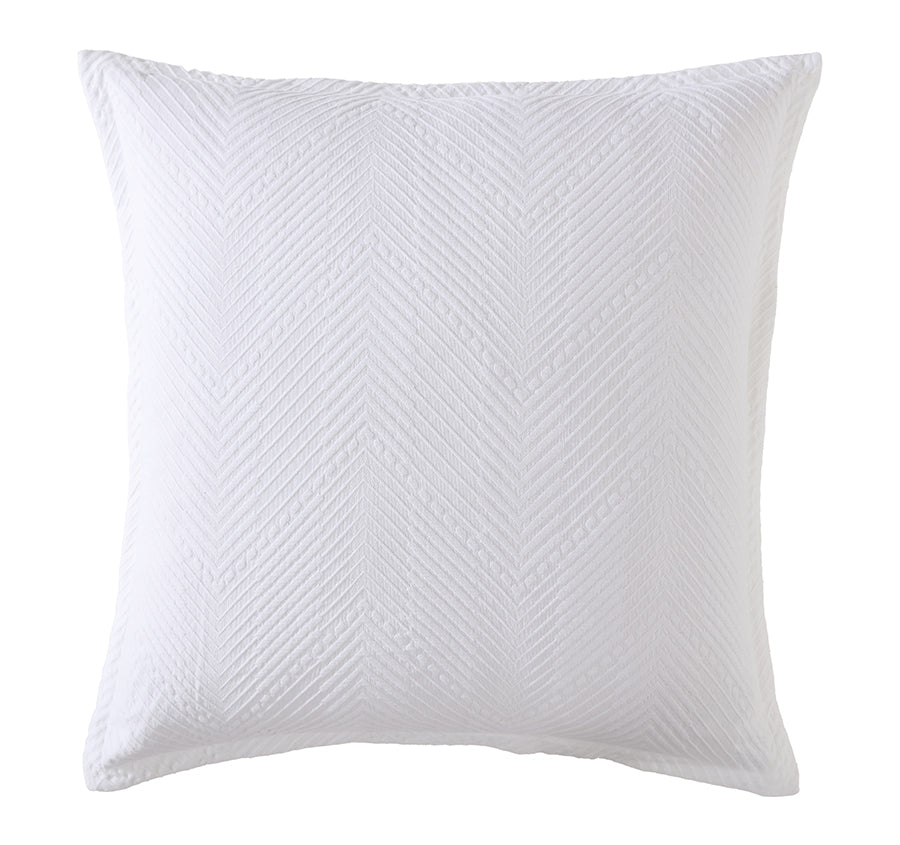 Viva European Pillowcase White
