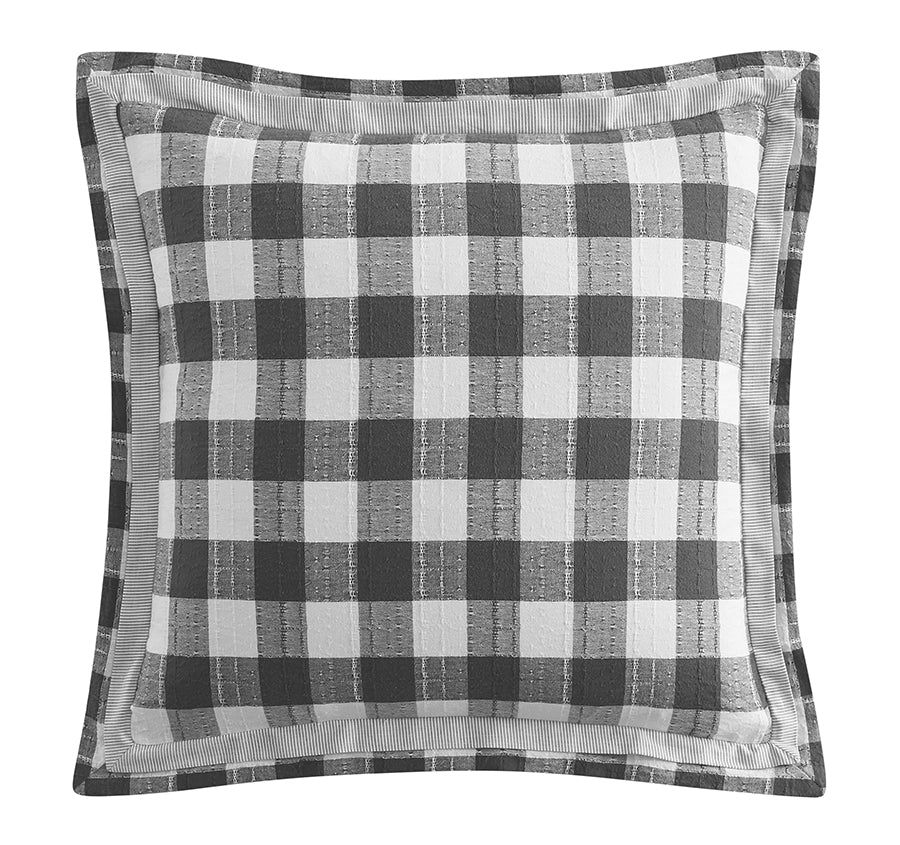 Waverley 45x45cm Filled Cushion Charcoal