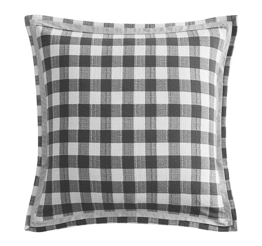 Waverley European Pillowcase Charcoal
