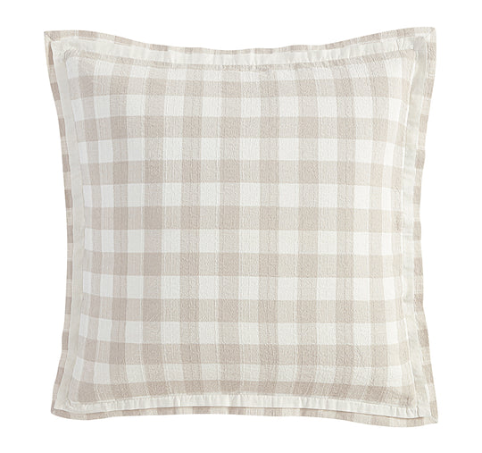Waverley European Pillowcase Stone