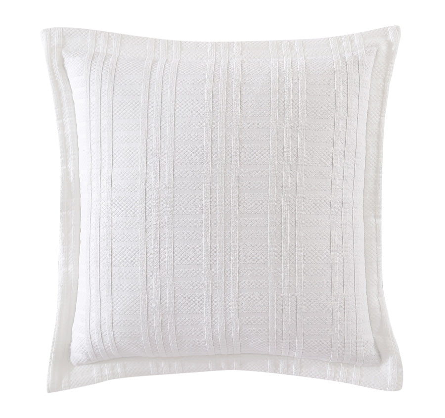 Winton 45x45cm Filled Cushion White