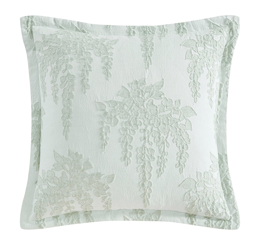 Wisteria 45x45cm Filled Cushion Sage