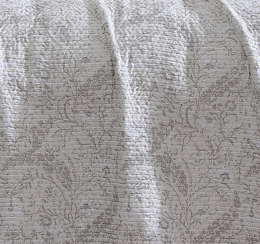 Wren Coverlet Set Ash