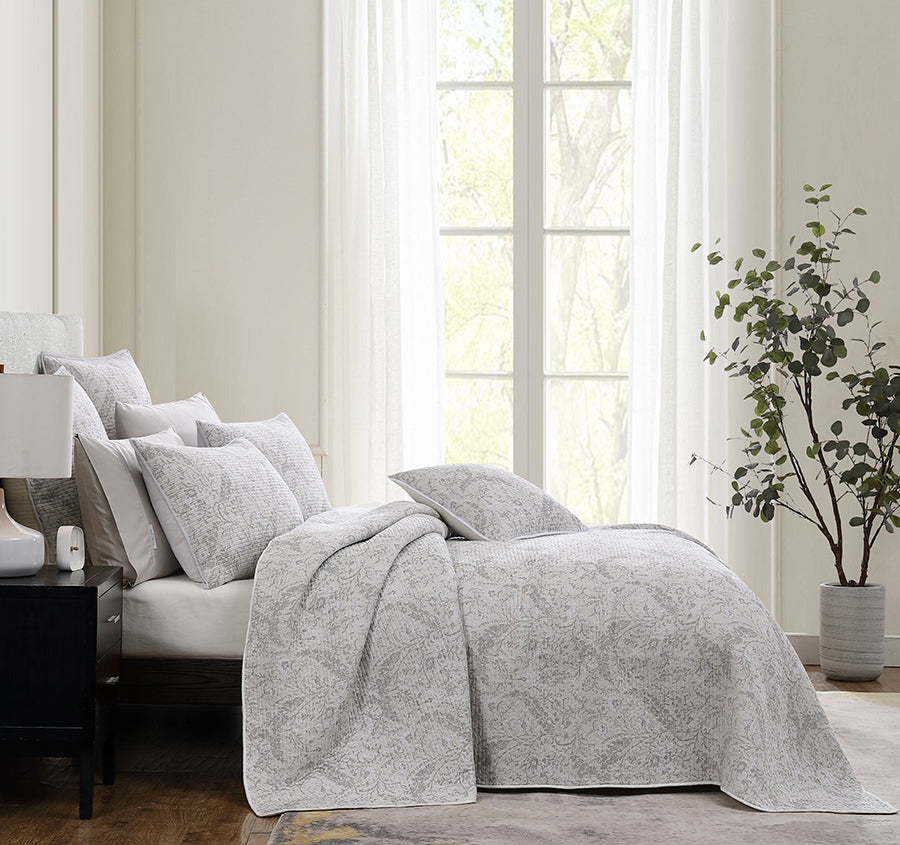 Wren Coverlet Set Ash