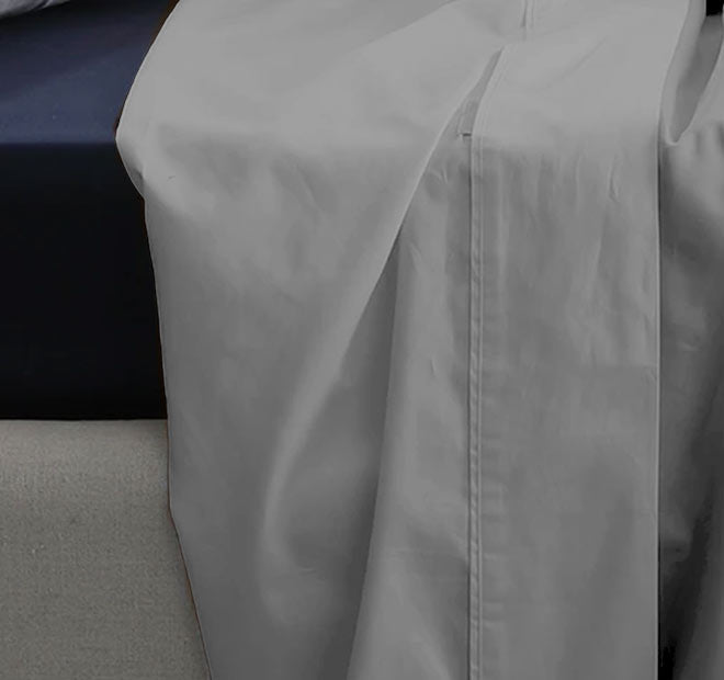 Hotel Grande 400THC Egyptian Cotton Sateen Mega Sheet Set Range Pewter