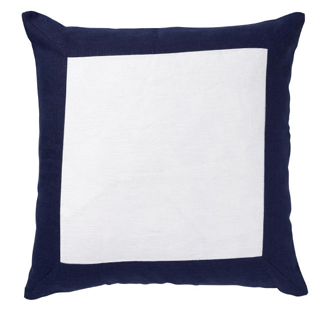 Border 50x50cm Filled Cushion Navy