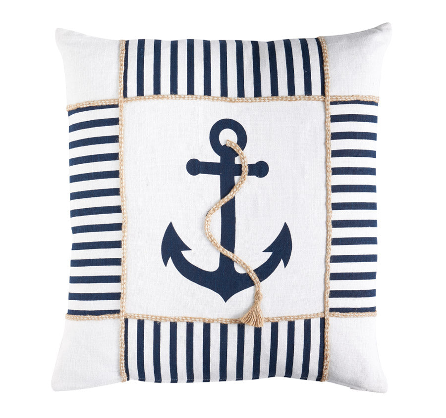 Capri Anchor 50x50cm Filled Cushion Navy