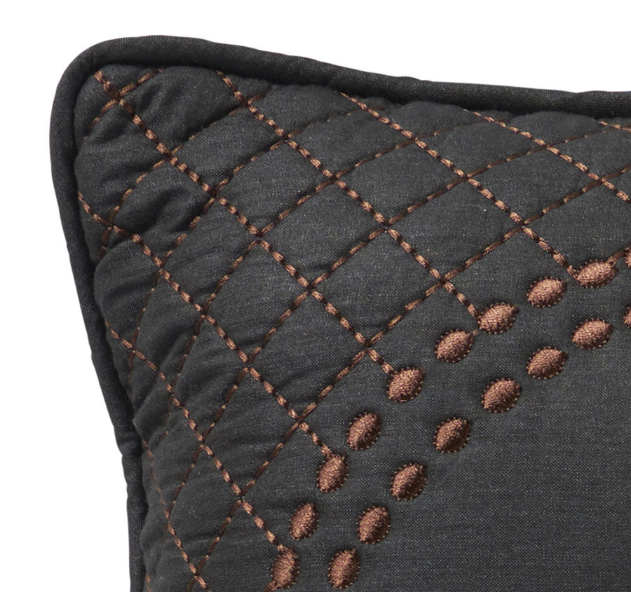 Cheval Noir 50x50cm Filled Cushion Black