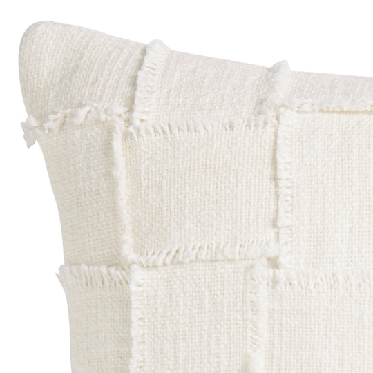 Coco Blanc 50x50cm Filled Cushion White