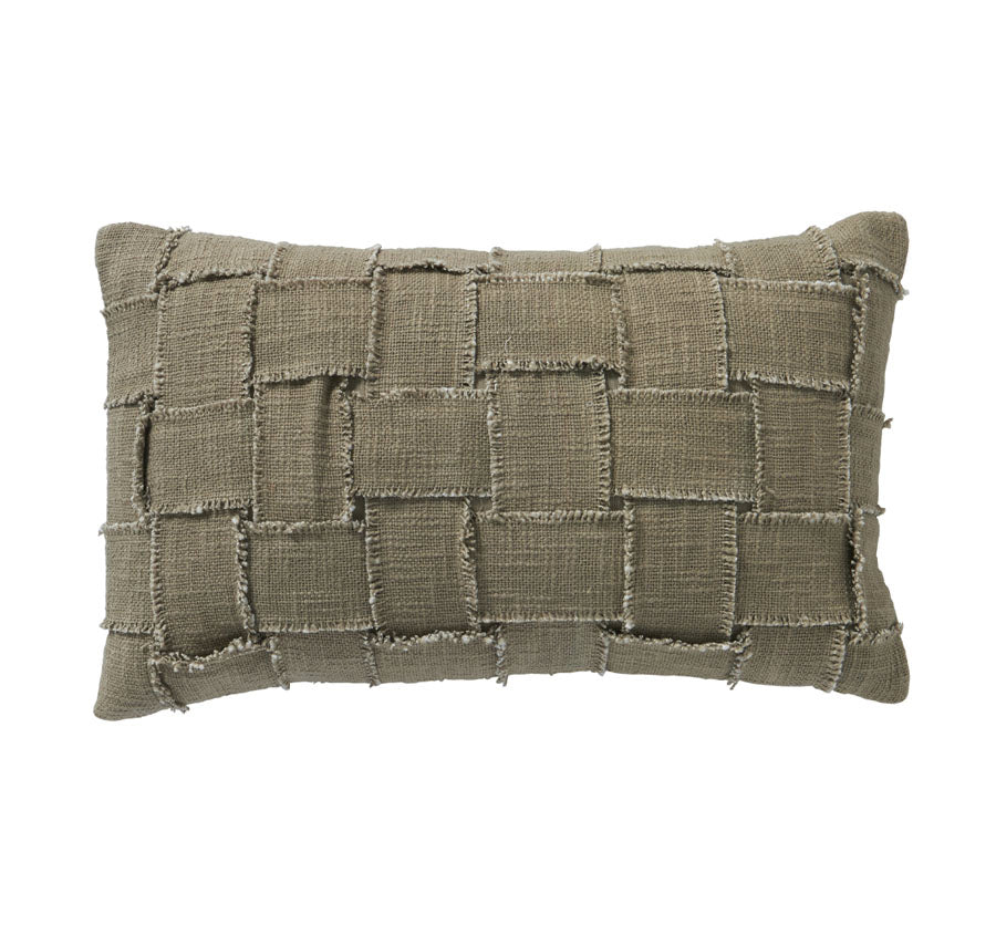 Coco 30x50cm Filled Cushion Khaki