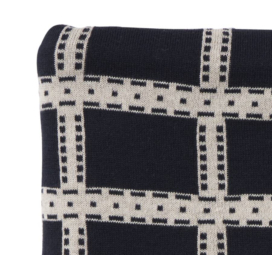 Equestrian 130x170cm Throw Rug Navy