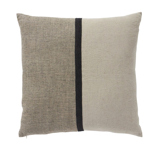 Hastings Stripe 50x50cm Filled Cushion Brown