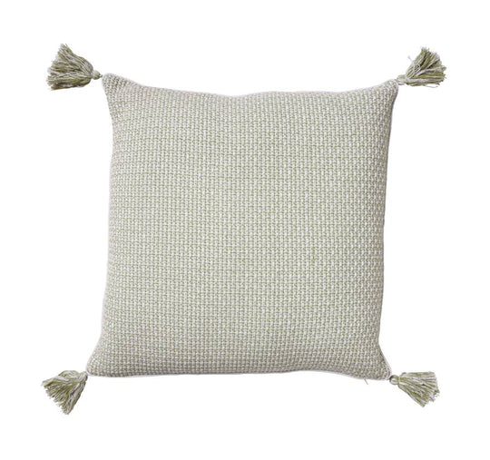 Jacquard 50x50cm Filled Cushion Sage