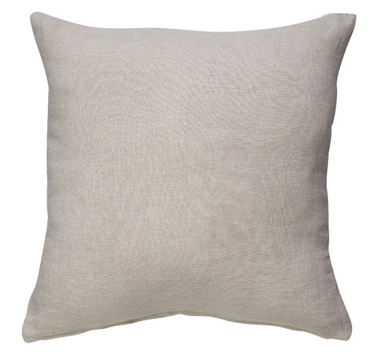 Linen Plain 50x50cm Filled Cushion Sand