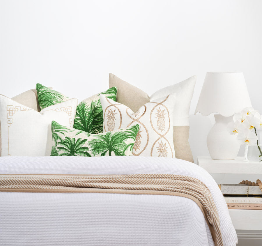 Linen Florence 50x50cm Filled Cushion Sand