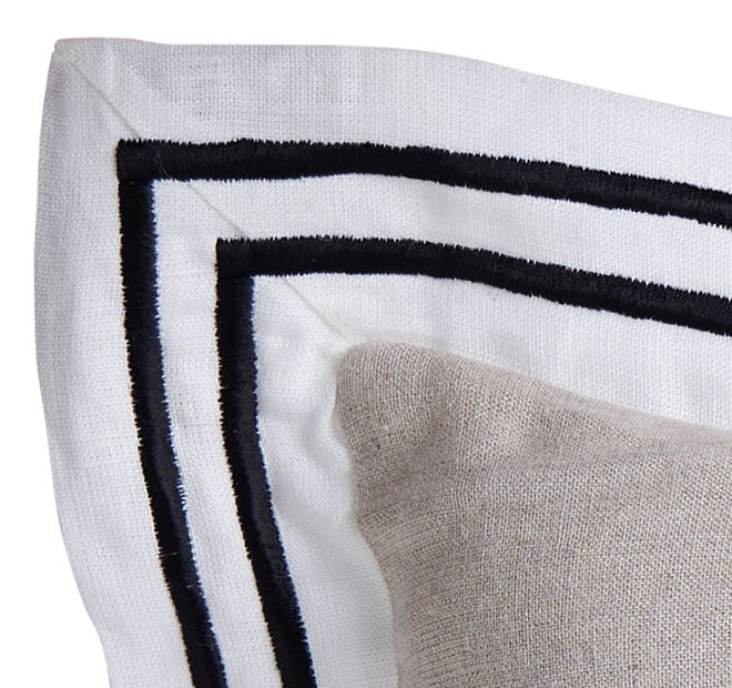 Linen Milano 50x50cm Filled Cushion Sand