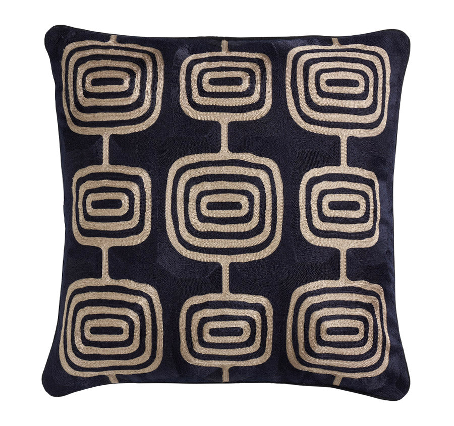Midnight Mirage 50x50cm Filled Cushion Navy