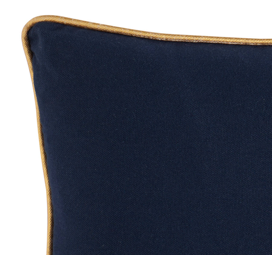 Nautical 30x50cm Filled Cushion Navy