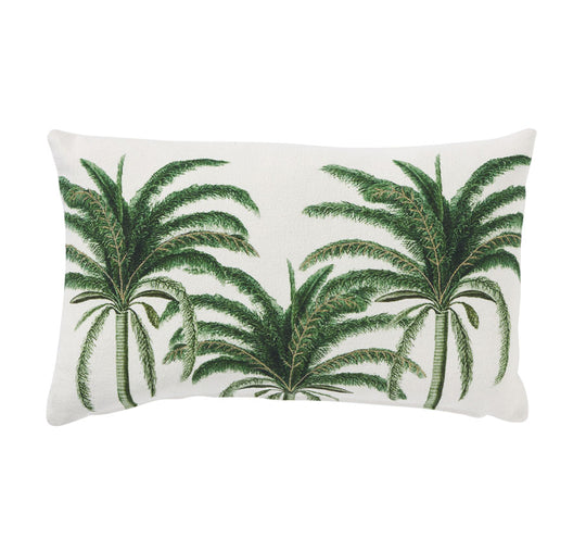 Palmy Bahama 30x50cm Filled Cushion Green