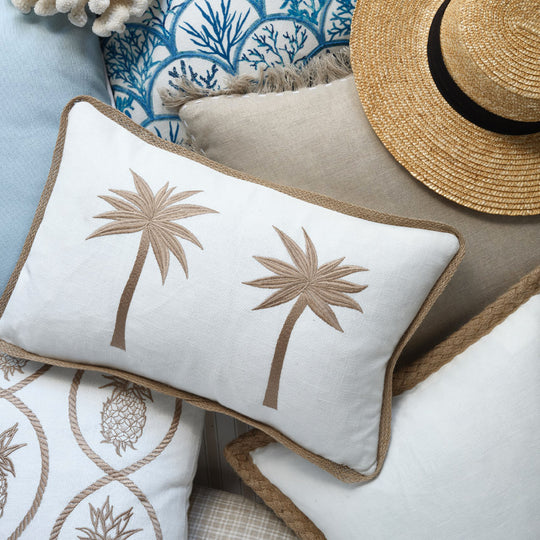 Palmy Tropics 30x50cm Filled Cushion