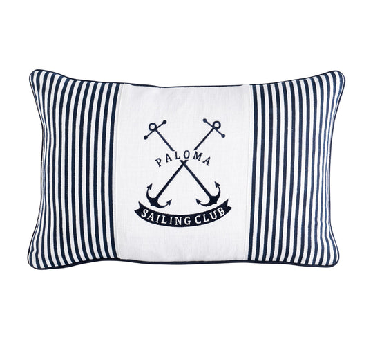 Paloma Sailing Club 30x50cm Cushion Navy