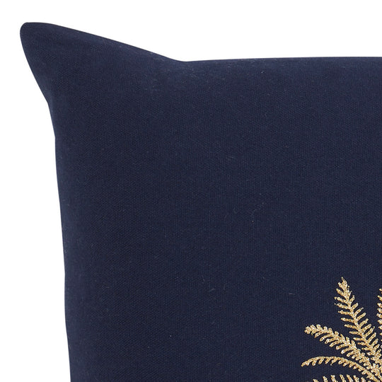 Royal Navy Palm 30x50cm Filled Cushion