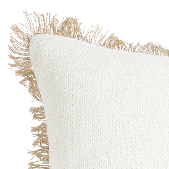 Saint Tropez Linen 50x50cm Filled Cushion White