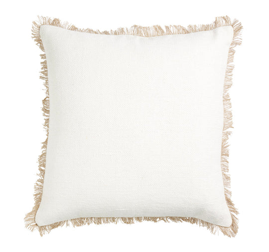 Saint Tropez Linen 50x50cm Filled Cushion White