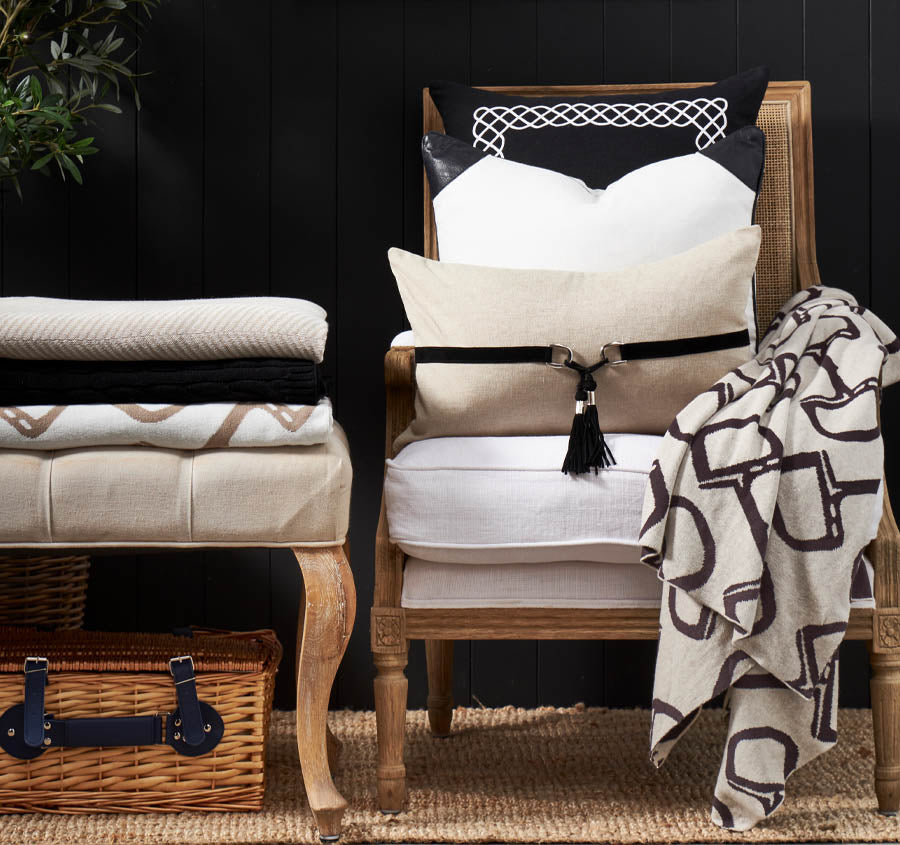 Stirrup 130x170cm Throw Rug Brown