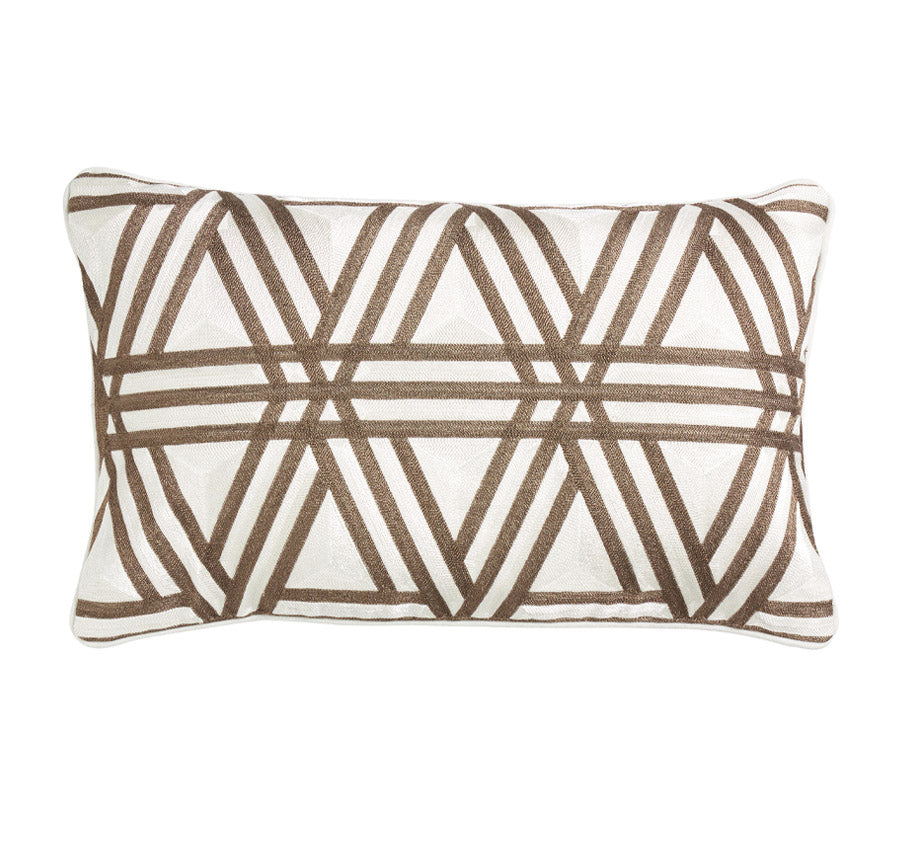 St Barths Mirage 30x50cm Filled Cushion Sand