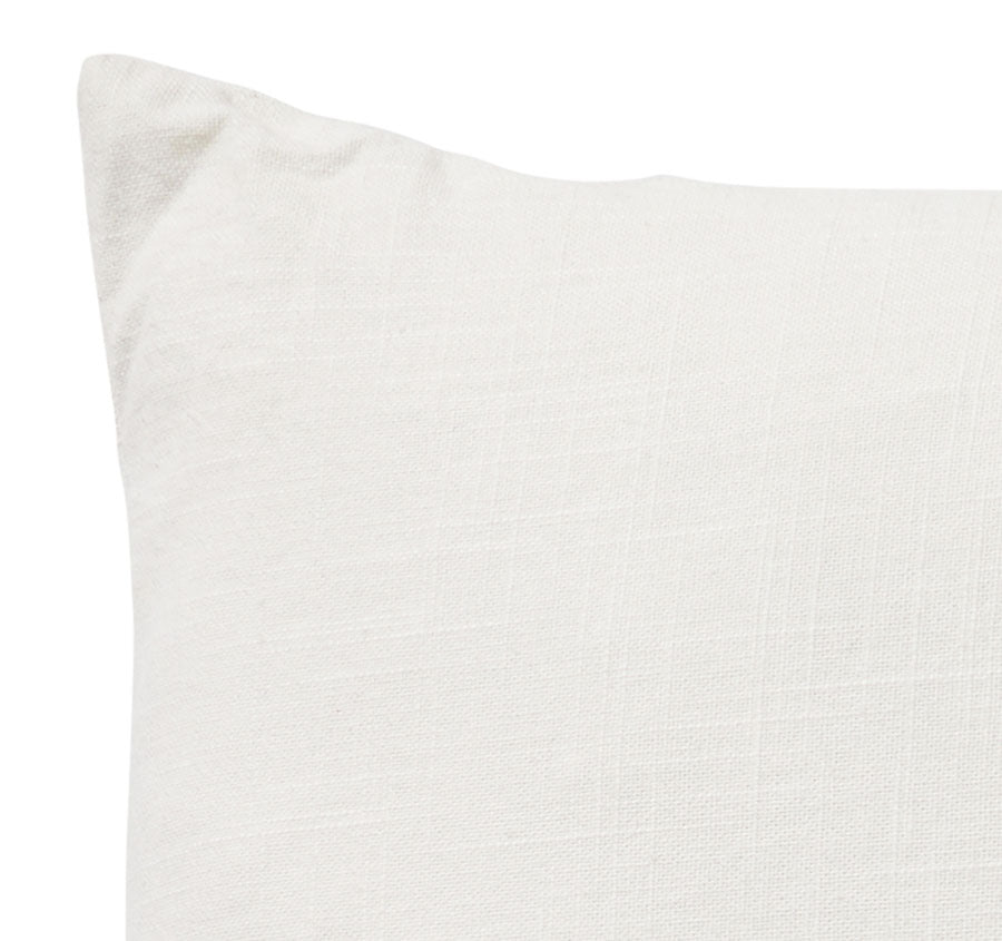 Tassel Chic 50x50cm Cushion White