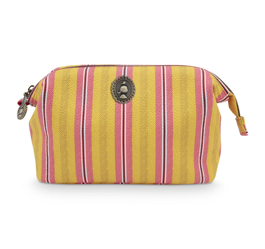Blurred Lines Small Cosmetic Purse Yellow