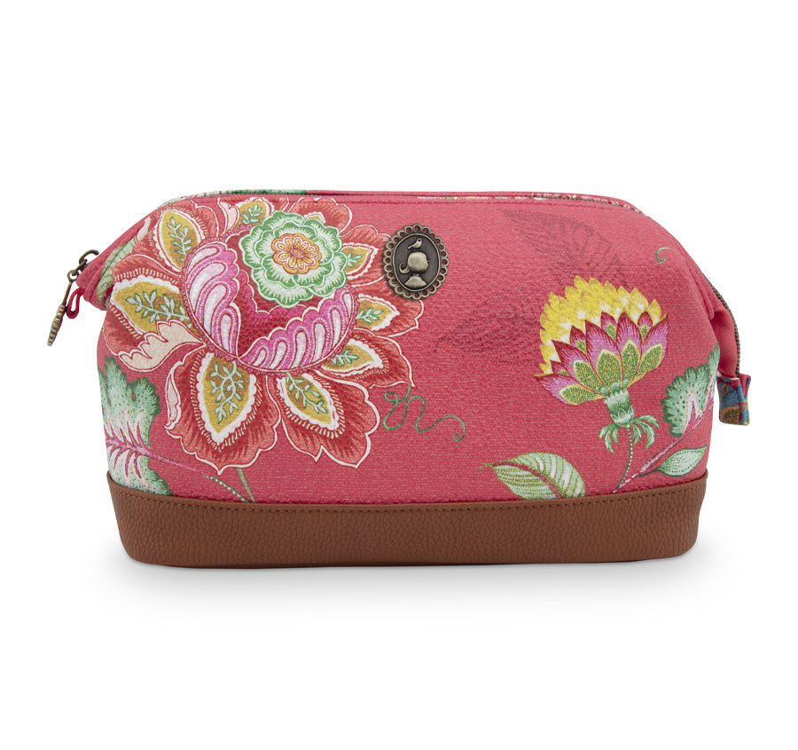 Jambo Flower Medium Beauty Purse Pink