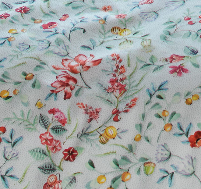 Midnight Garden Quilt Cover Set Range White