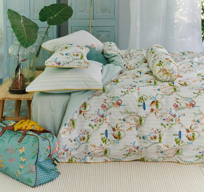 Singerie Quilt Cover Set Range White