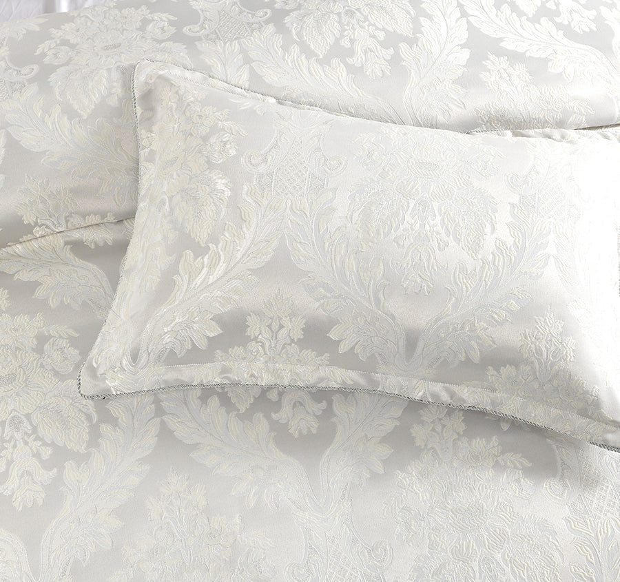 Amalia Quilt Cover Set Range Ivory