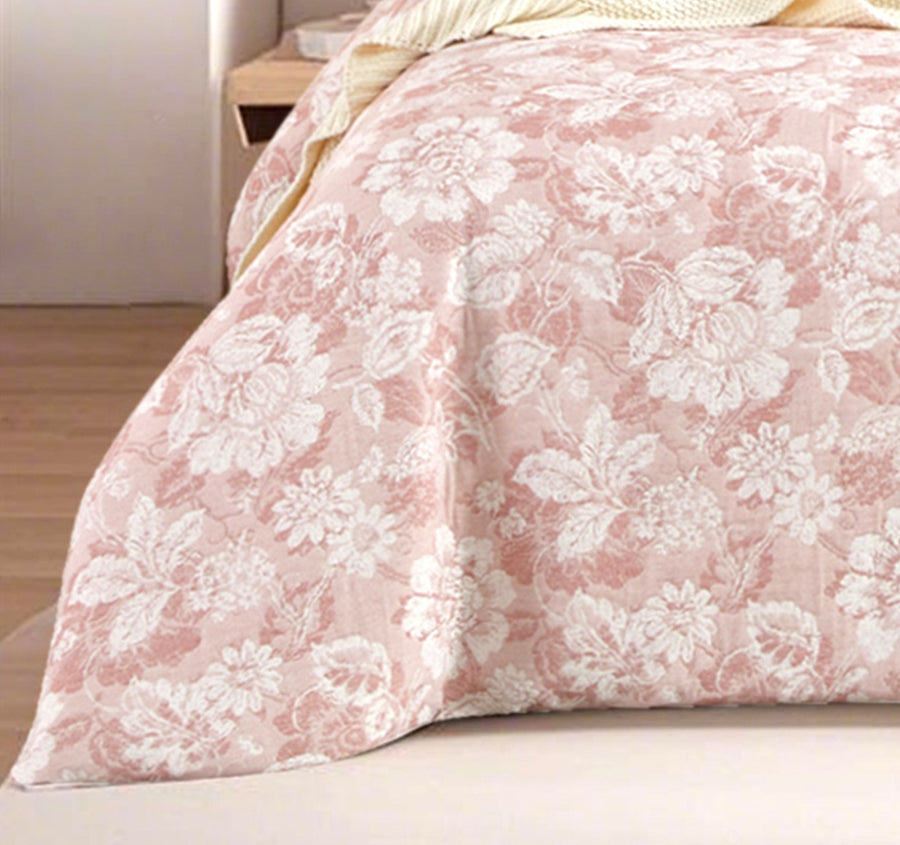 Aura Quilt Cover Set Range Blush