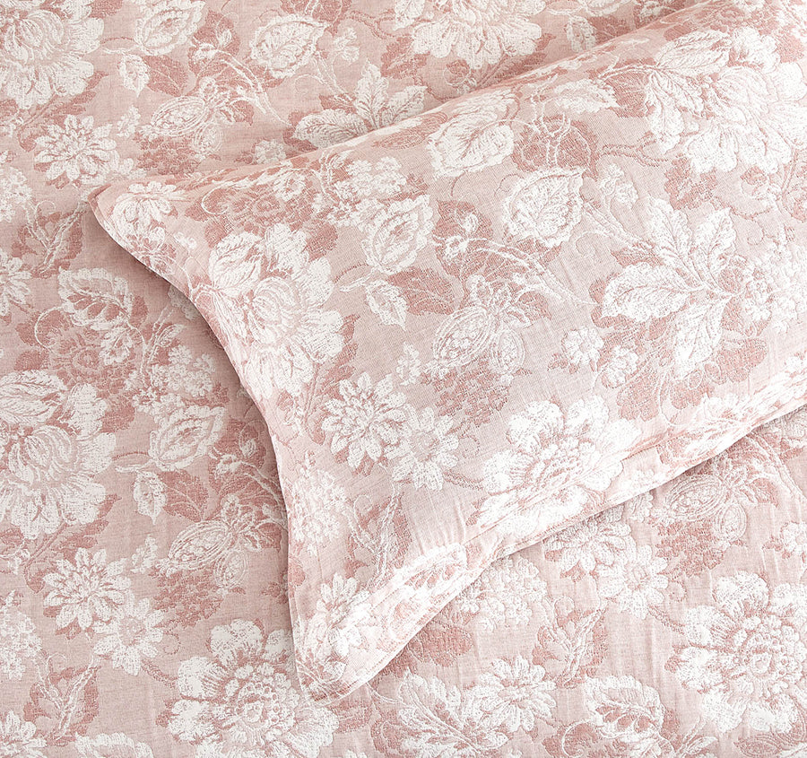 Aura Quilt Cover Set Range Blush