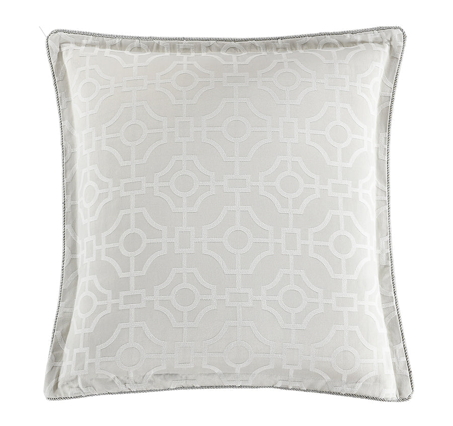 Balmoral European Pillowcase Silver