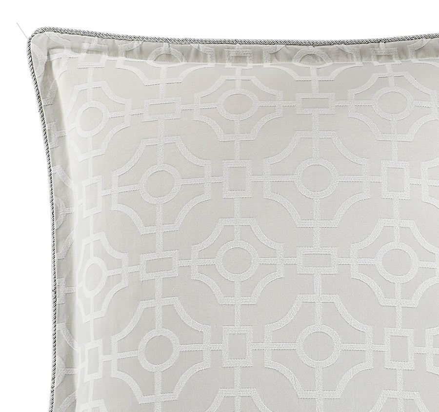 Balmoral European Pillowcase Silver
