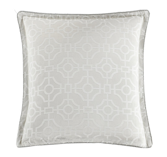 Balmoral European Pillowcase Silver