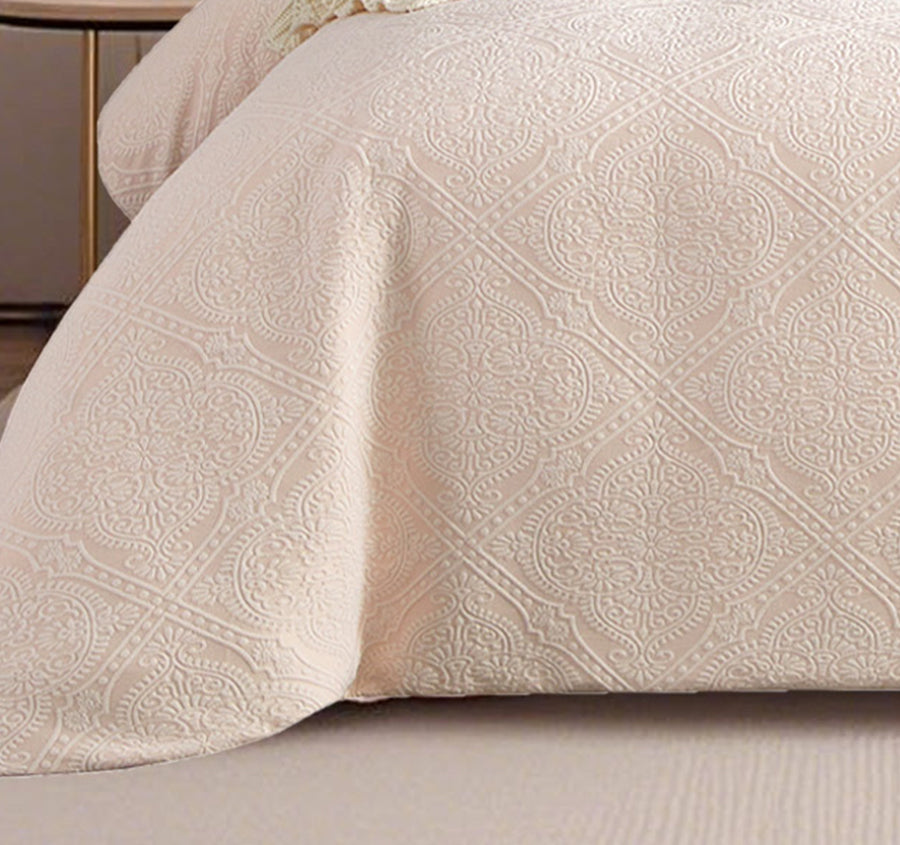 Bella Quilt Cover Set Range Blush