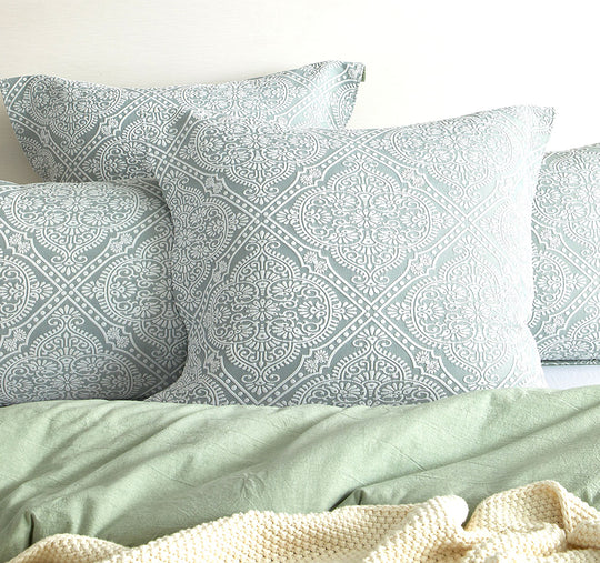 Mayfair European Pillowcase Sage