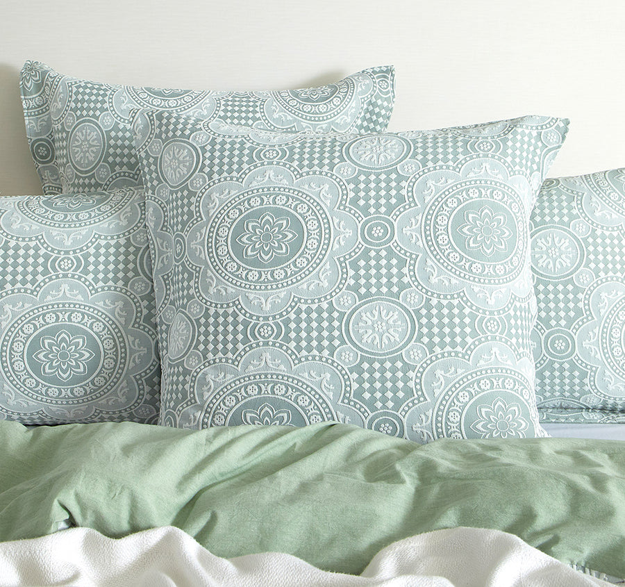 Rizz European Pillowcase Sage