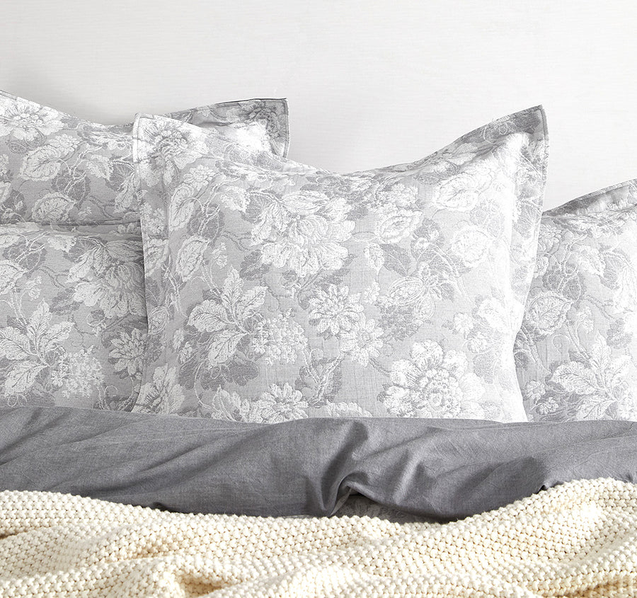 Sigma European Pillowcase Charcoal