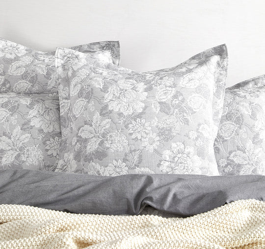Sigma European Pillowcase Charcoal