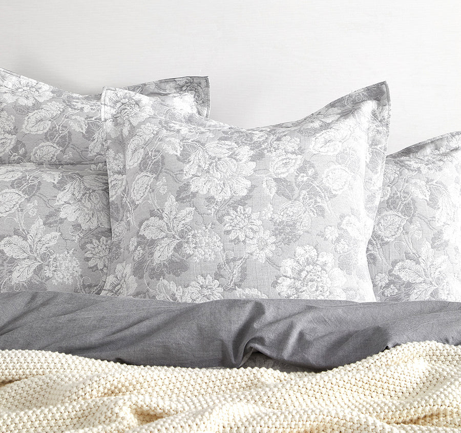 Sigma Quilt Cover Set Range Charcoal