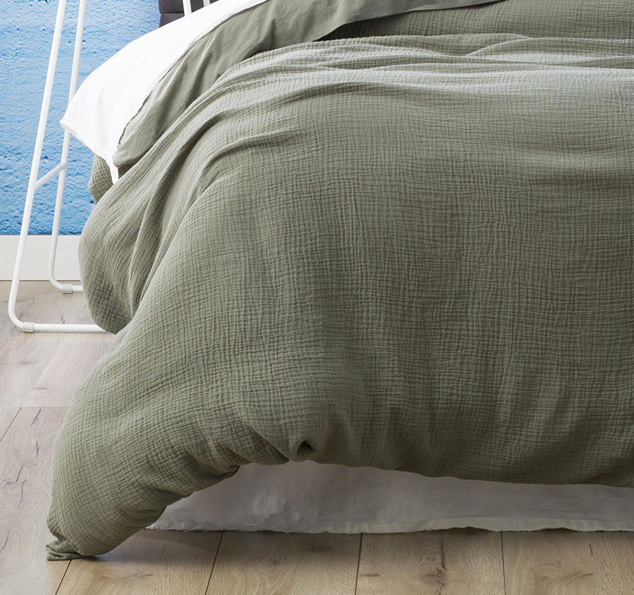 Solana Quilt Cover Set Range Fern